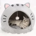 Cozy Cat Cave: Keep Your Furry Friend Warm And Snug In This Cute Pet House