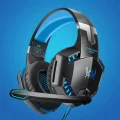 LED Luminous Deep Bass Gaming Headset Earphone with Noise Cancelling microphone, Soft Memory Earmuffs, Leather Earmuff, PC, PS5, PS4, PS4 Pro/Slim, Xbox One S/X, PSP, Laptop, Tablet, iPad, Mobile Phone